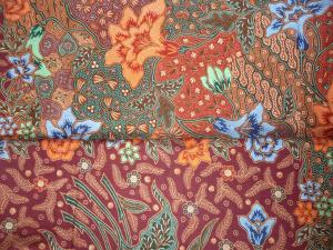 Tissu batik 2 motifs HA-FOUG-MR