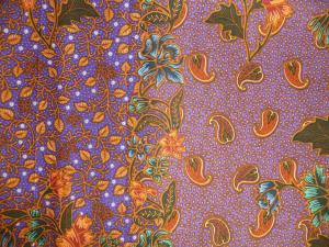 Tissu batik 2 motifs HA-ETOIL-BL